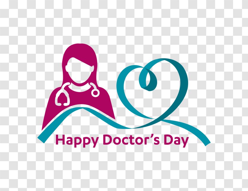 Physician Pictogram Patient Hospital - Magenta - Happy Doctors Day Transparent PNG