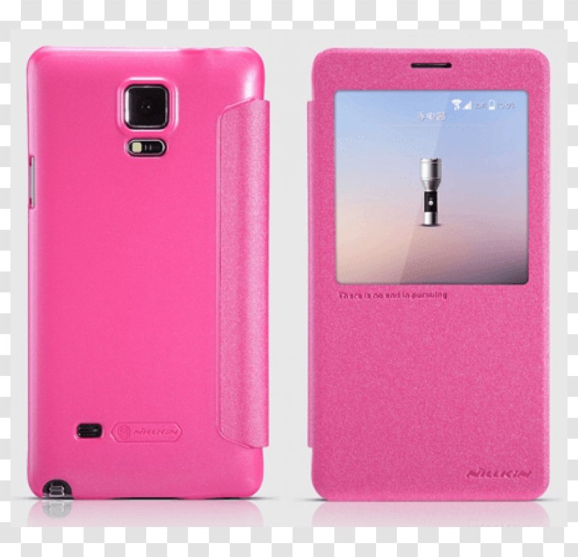 Feature Phone Mobile Accessories Samsung Galaxy Note 4 - Magenta - Series Transparent PNG