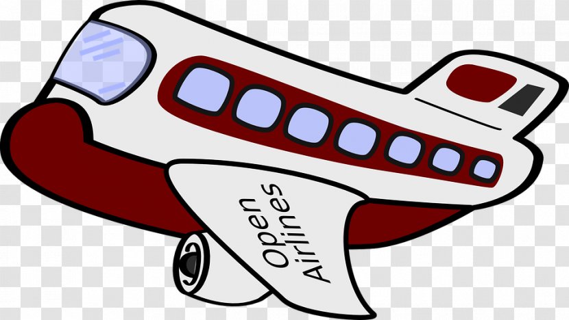 Airplane Clip Art Image Openclipart - Hand Transparent PNG