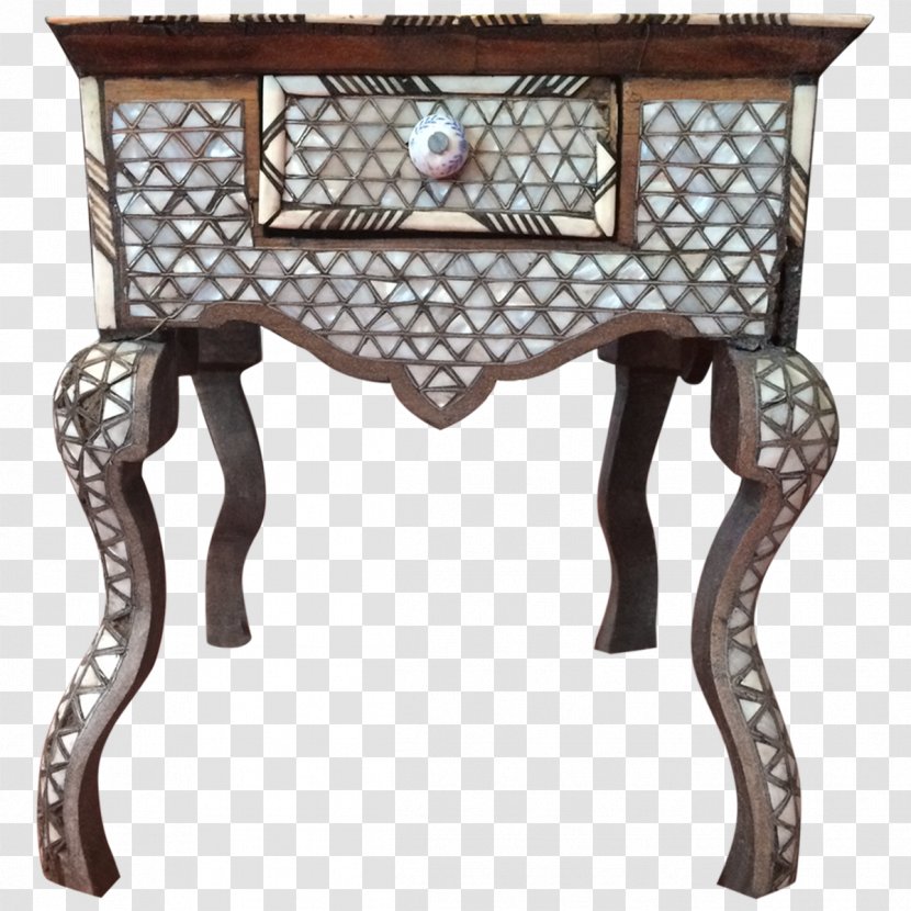 Bedside Tables Furniture Coffee Living Room - Heart - Antique Transparent PNG