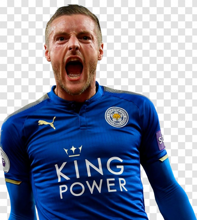 Jamie Vardy Leicester City F.C. FIFA 18 Football - Blue Transparent PNG