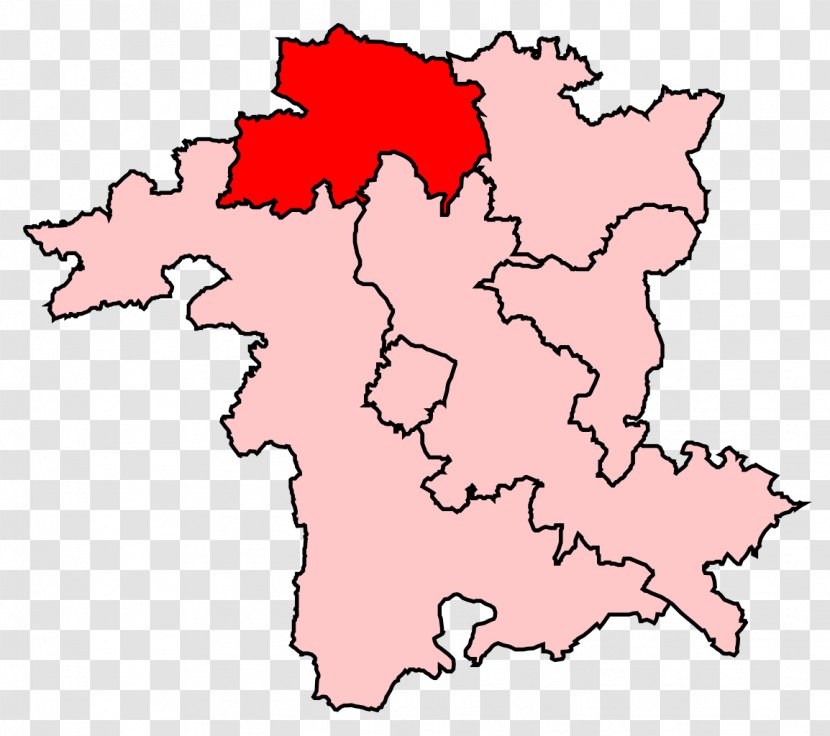 East Worcestershire Wyre Forest Electoral District Kidderminster - Blank Map Transparent PNG