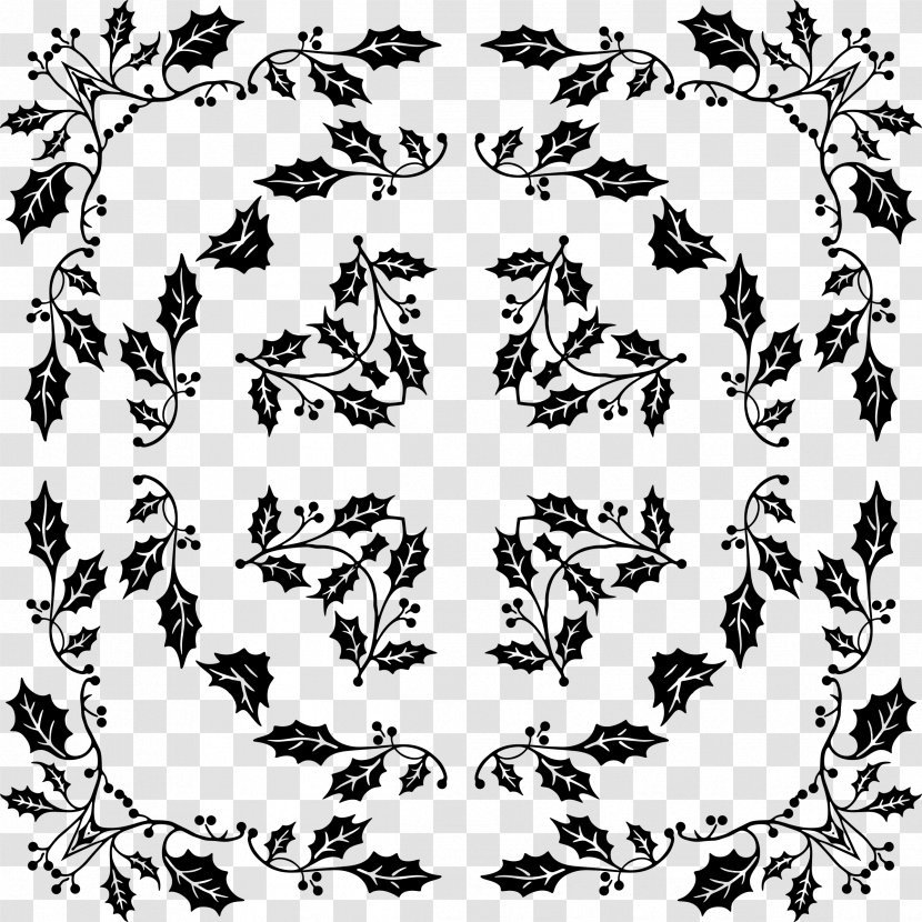 Africa Yoga Project Acroyoga Teacher - Black And White - Pattern With Palm Trees Flowering Design Transparent PNG