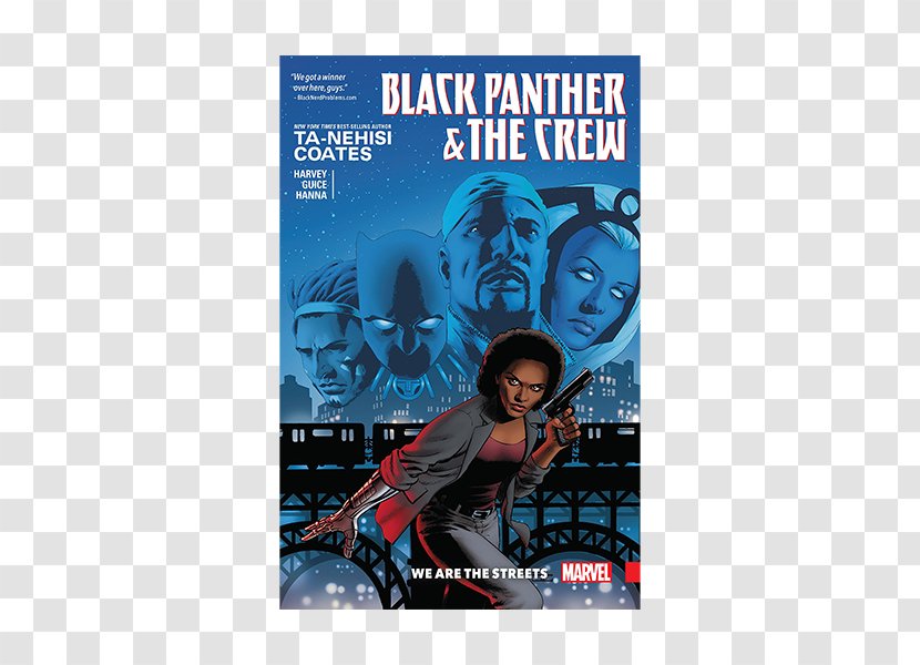 Black Panther And The Crew: We Are Streets Storm Misty Knight Luke Cage Transparent PNG