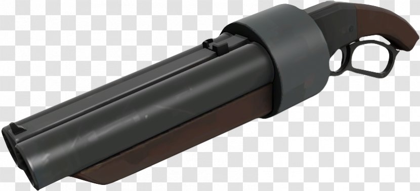 Team Fortress 2 Shotgun Classic Weapon Firearm - Gun Barrel Transparent PNG