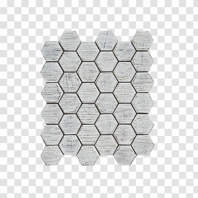 Mosaic Glass Tile Ceramic Marble - Rock - Hexagon Texture Transparent PNG