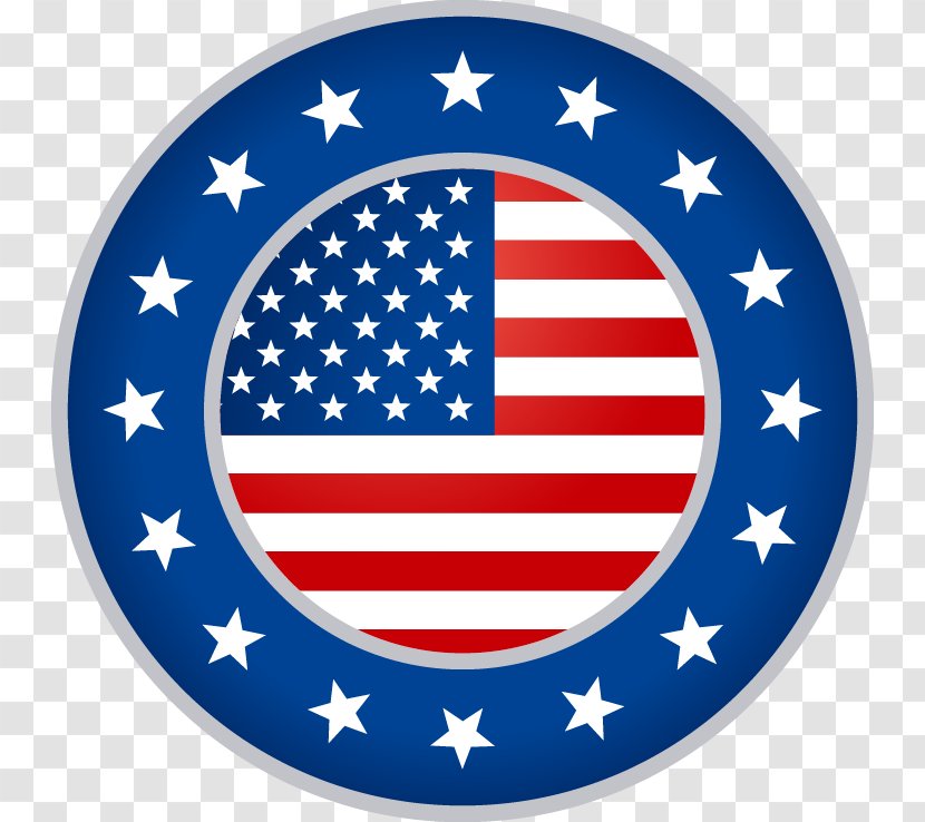 Flag Of The United States Patch - Symbol - Vector Hand-drawn Elements Transparent PNG