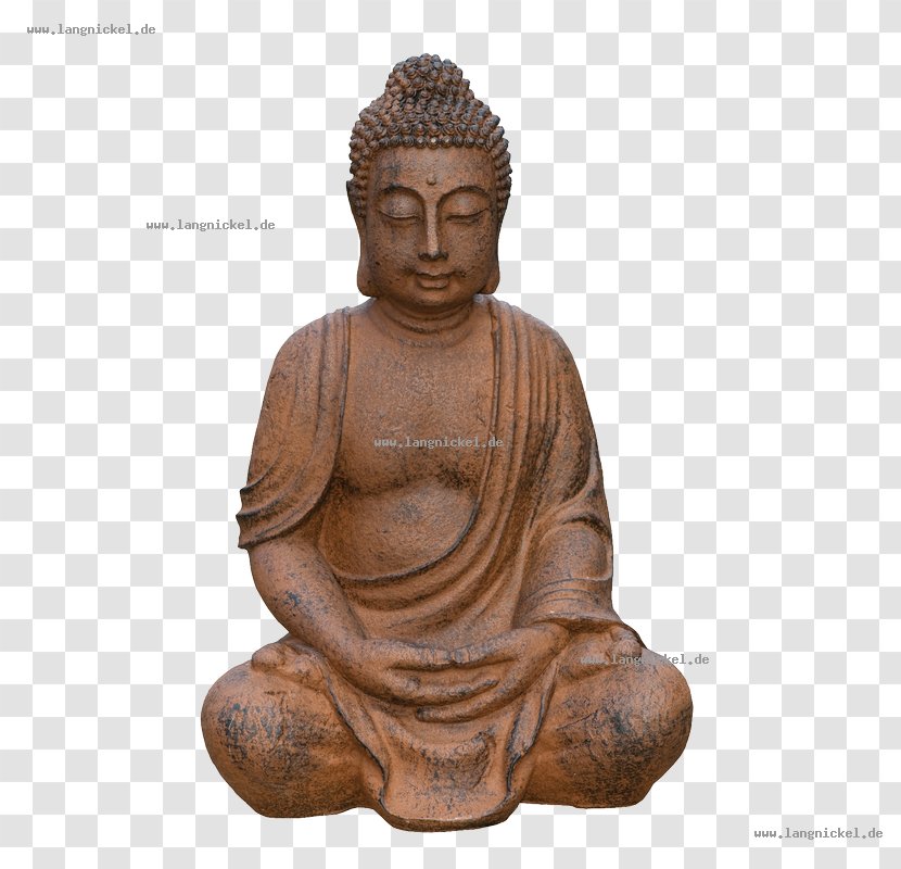 Gautama Buddha Fountain Statue Garden Patio - Sitting - Buddhist Material Transparent PNG