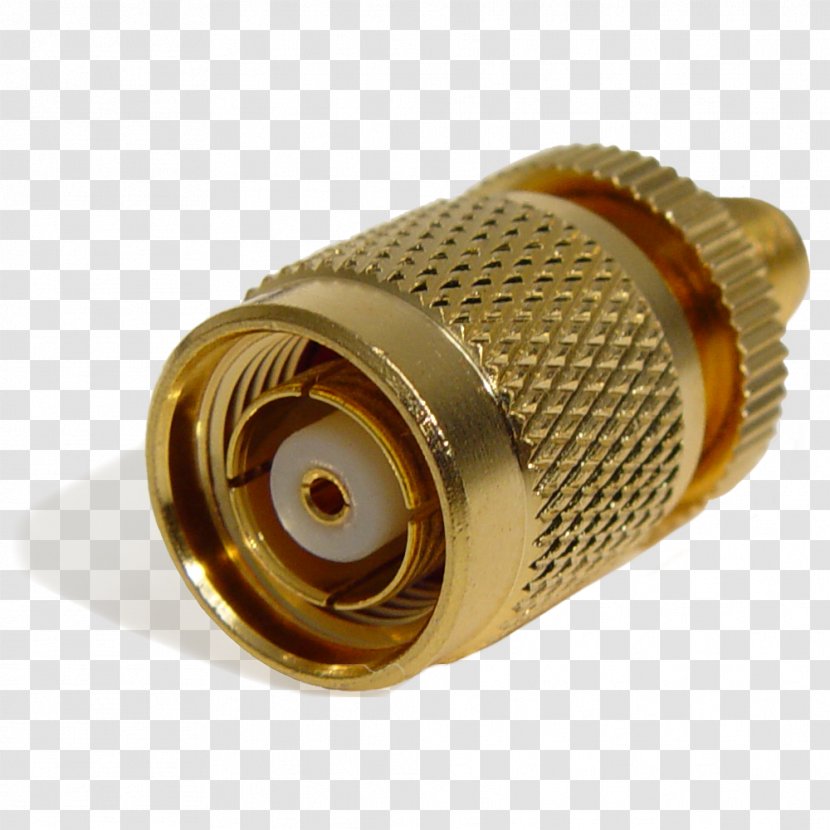 TNC Connector RP-SMA Electrical SMA Wi-Fi - Brass - Hardware Transparent PNG