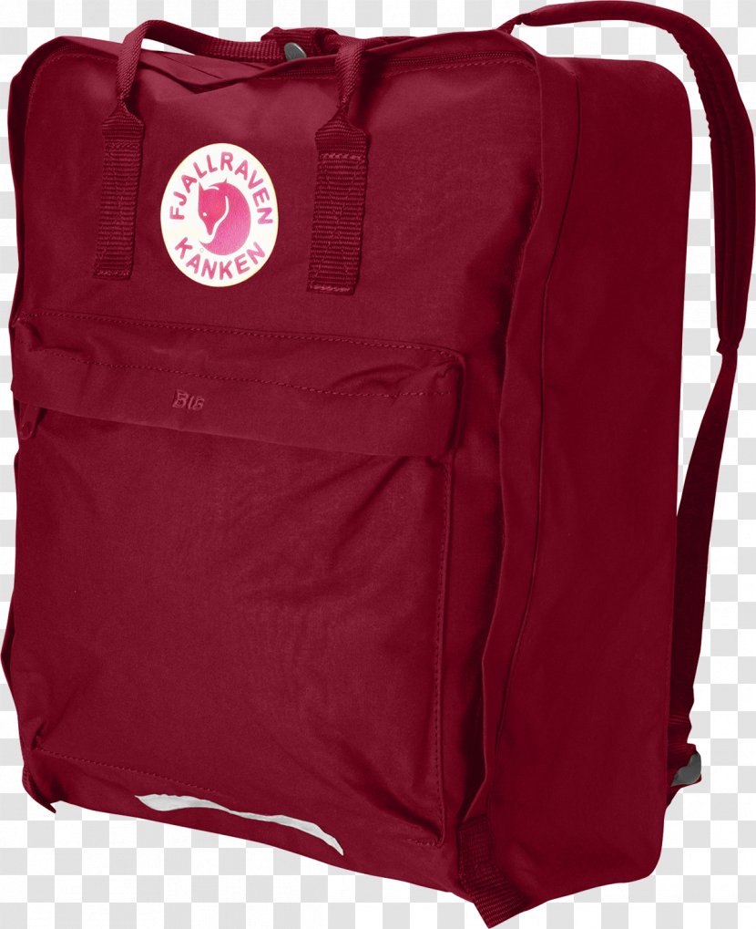 Fjällräven Kånken Mini Backpack No.2 - Red Transparent PNG