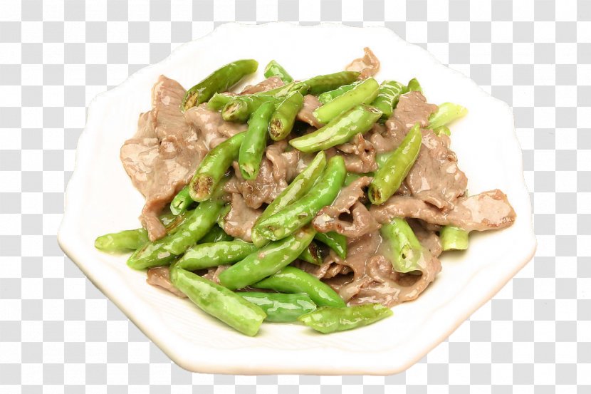 American Chinese Cuisine Chili Con Carne Meat Beef - Cooking - Hang Pepper Fried Transparent PNG