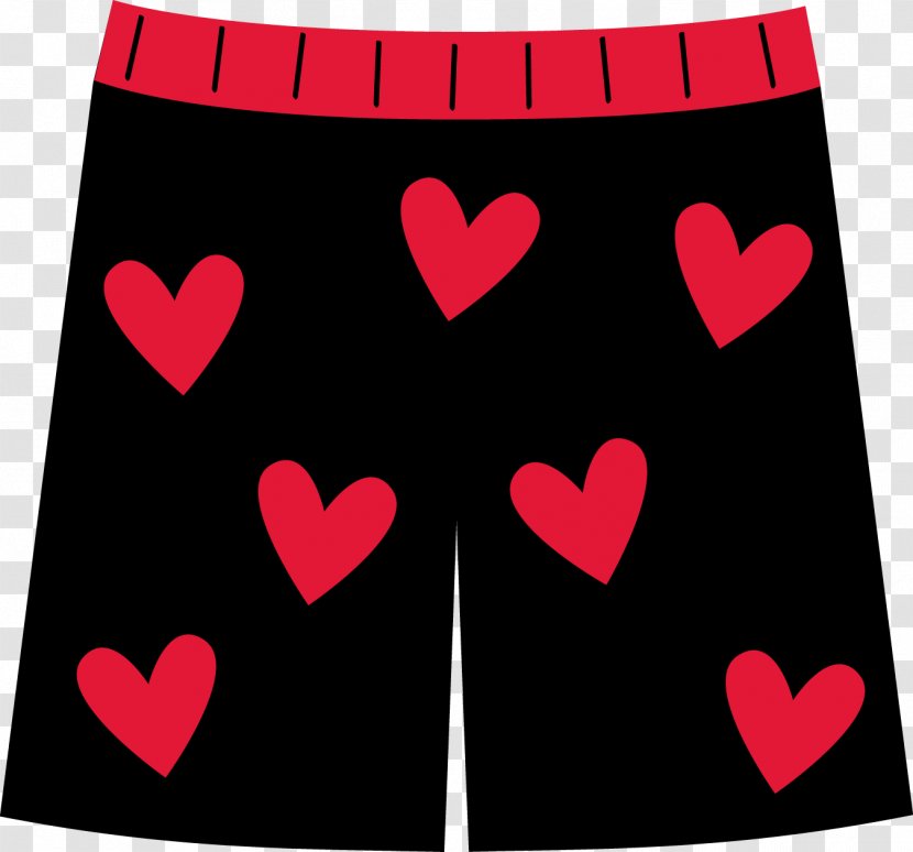Clip Art Free Content Boxer Shorts Clothing - Heart - Costura Watercolor Transparent PNG
