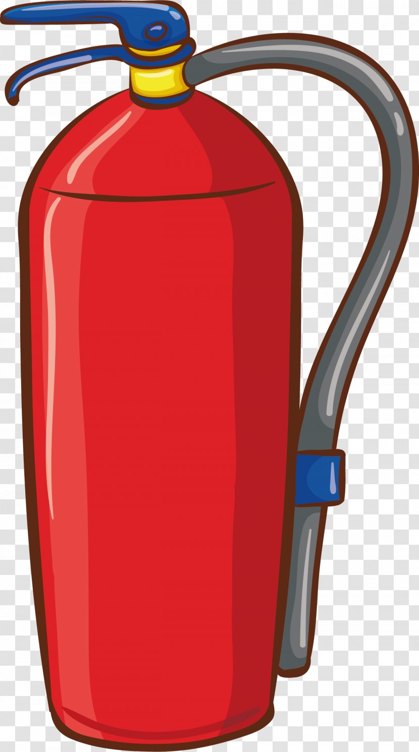 Fire Extinguisher Conflagration Icon - Aerosol Spray - Red Extinguishing Transparent PNG