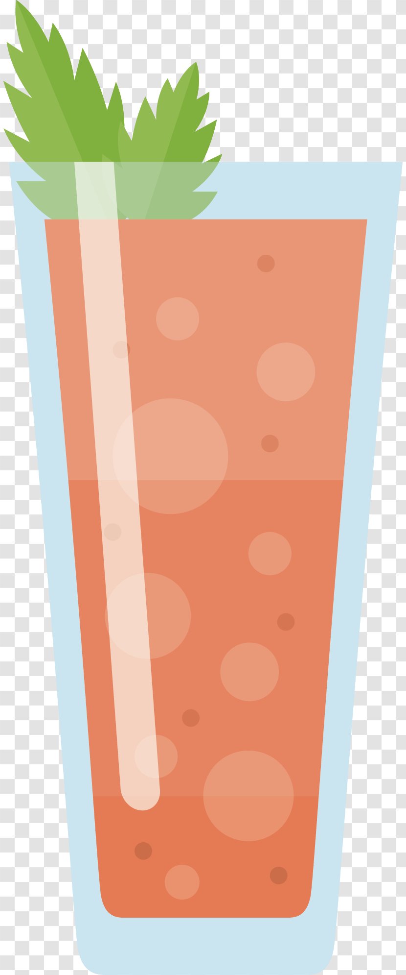 Grapefruit Juice Drink - Vector Hand-painted Delicious Transparent PNG