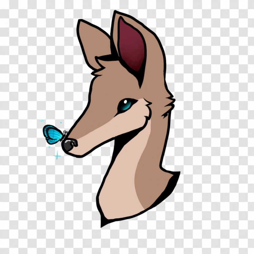 Canidae Macropodidae Horse Deer Dog - Fictional Character Transparent PNG