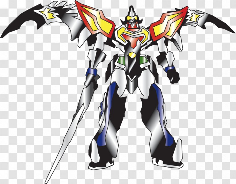 Mystic Phoenix Koragg The Knight Wolf Power Rangers Drawing Zord - Silhouette Transparent PNG