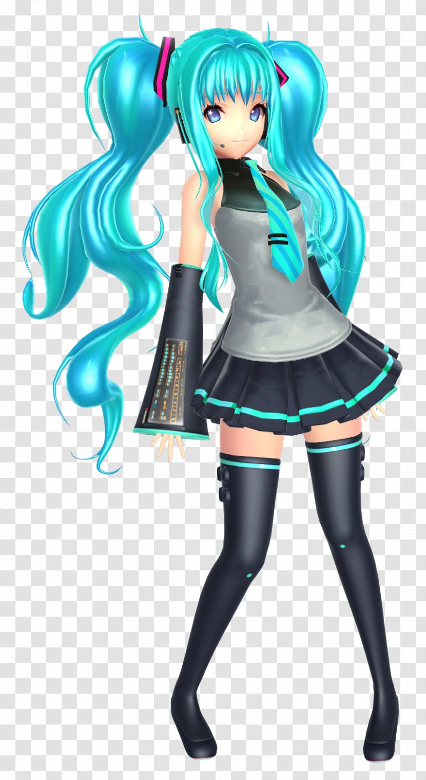 Hatsune Miku SeeU Cosplay MikuMikuDance Vocaloid - Cartoon Transparent PNG