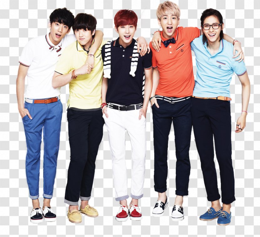It B1A4 K-pop Korean Idol Drama - Flower - Group Of People Transparent PNG