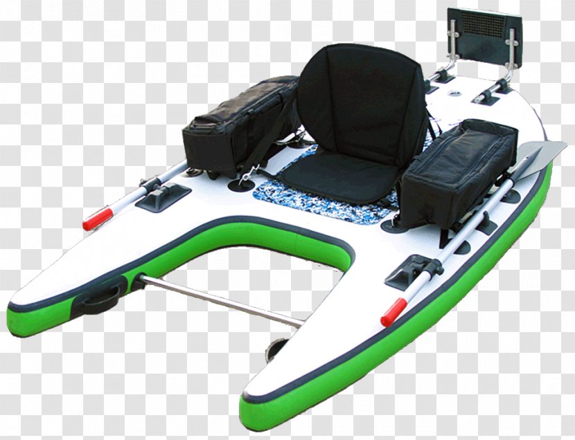 Float Tube Pontoon Fishing Boat Standup Paddleboarding - Vehicle - Rod Transparent PNG