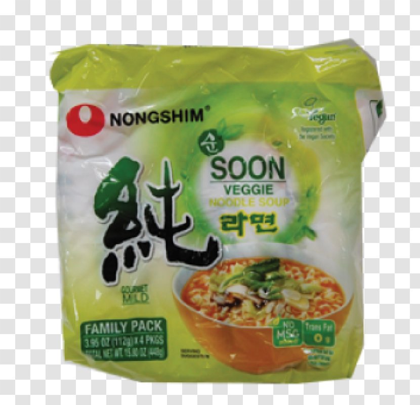 Vegetarian Cuisine Instant Noodle Ramen Recipe Nongshim - Vegetable Transparent PNG