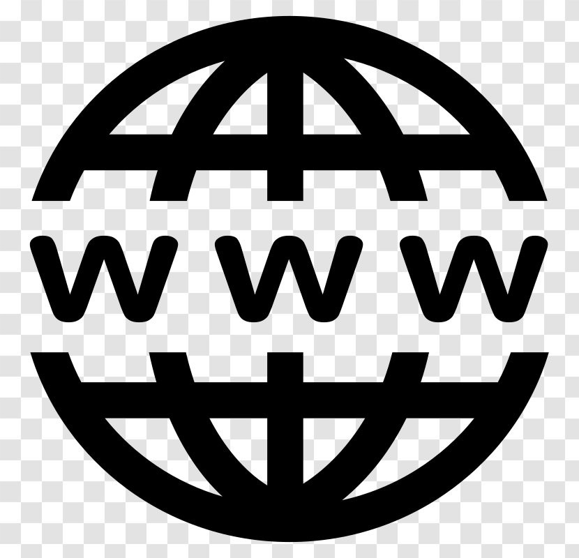 Internet Logo Clip Art - World Wide Web Transparent PNG