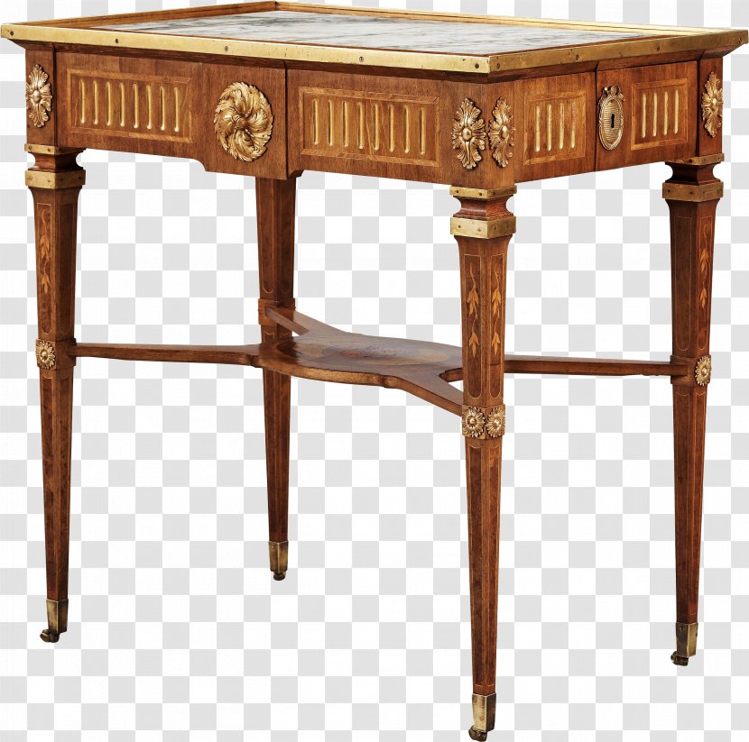 Gustavian Style Table Furniture Design Wood Transparent PNG