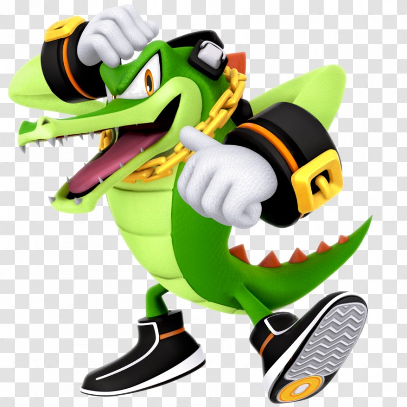 Vector The Crocodile Sonic Heroes Fighters Espio Chameleon - Technology - Renderings Transparent PNG