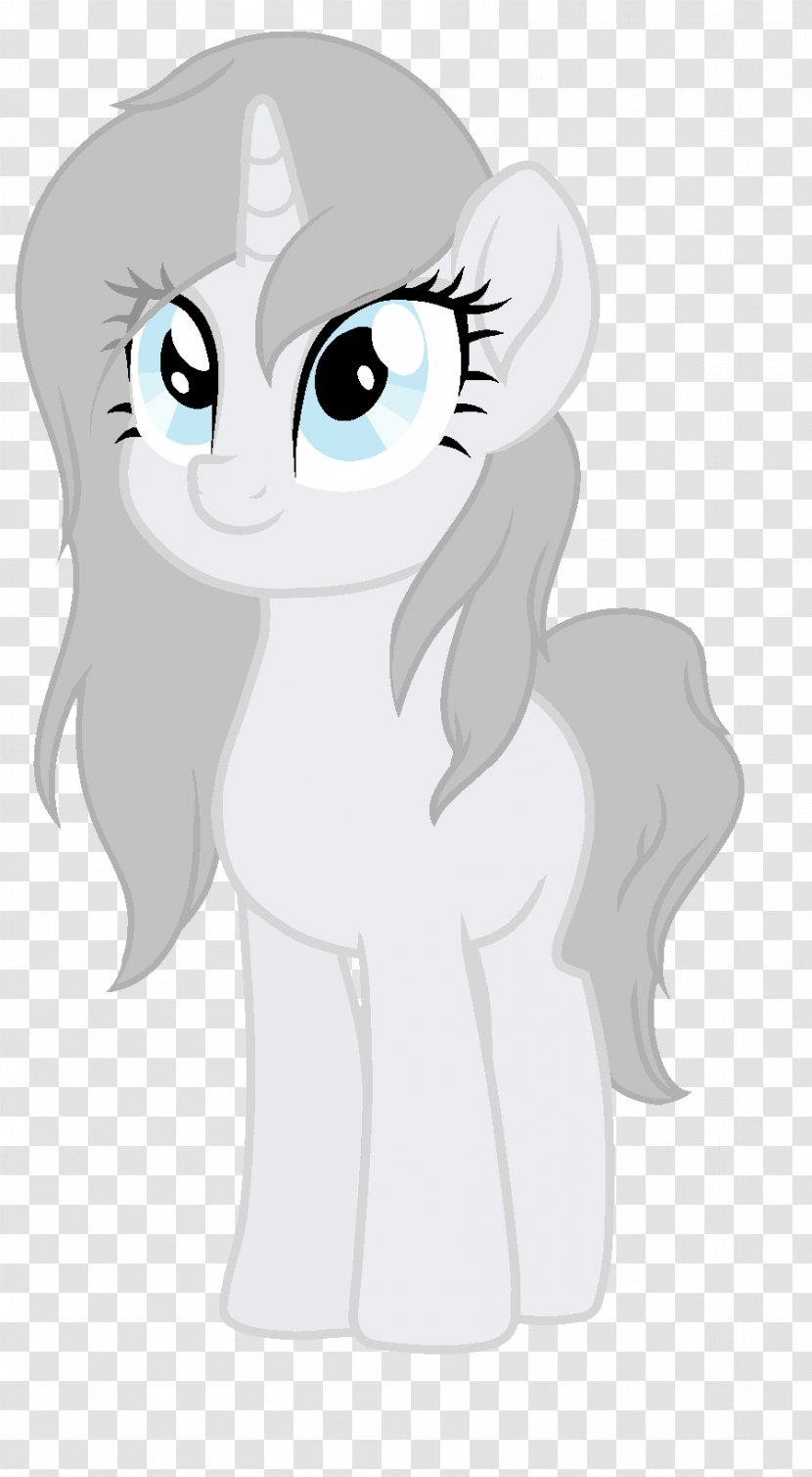 Whiskers Cat Horse Mammal Pony - Silhouette Transparent PNG
