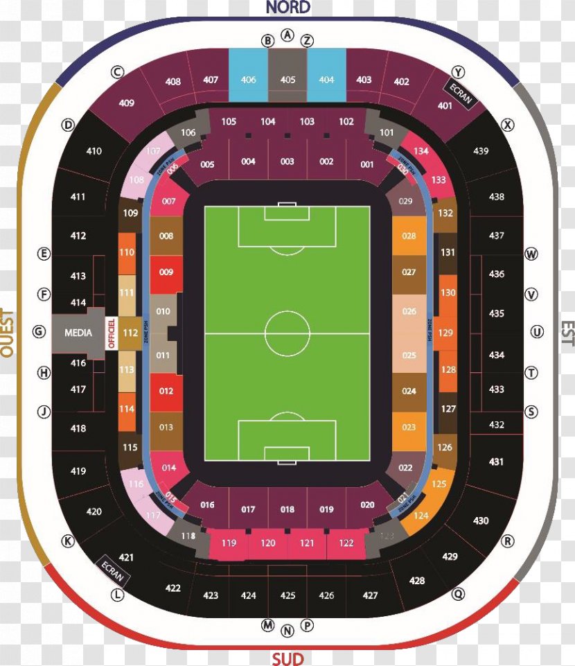 Groupama Stadium Olympique Lyonnais 2017–18 Ligue 1 Lille OSC - Dijon Fco - Sport Venue Transparent PNG