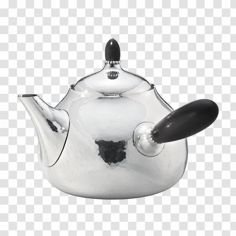 Teapot Kettle Coffee Silver - Teacup Transparent PNG