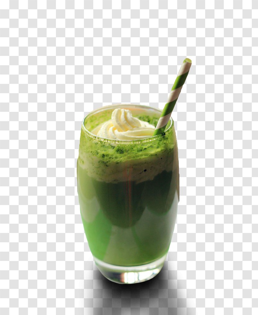 Ice Cream Tea Juice Smoothie Matcha - Green Transparent PNG