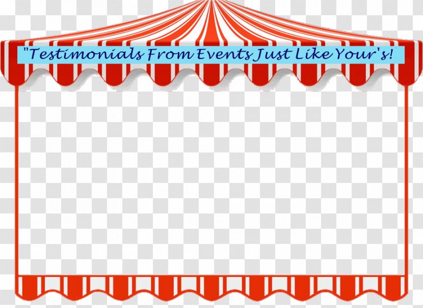 Circus Carnival Tent Wipeout Clip Art - Rectangle Transparent PNG