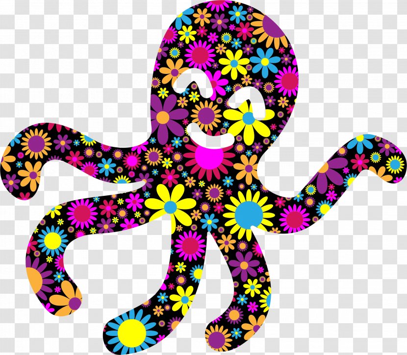 Octopus Clip Art - Cephalopod - Drawing Transparent PNG