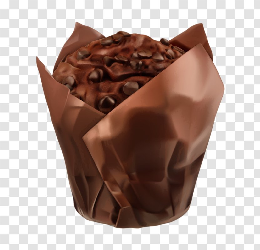 Muffin Cupcake Chocolate Cake Swiss Roll - Food - Sweet Transparent PNG