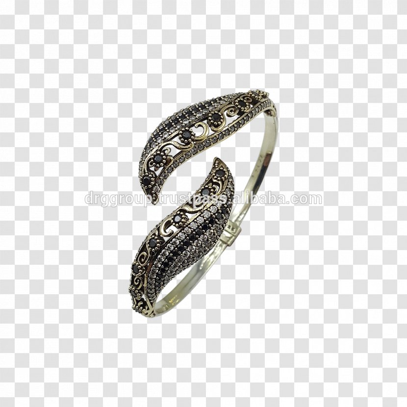 Silver Bangle - Handmade Jewelry Transparent PNG