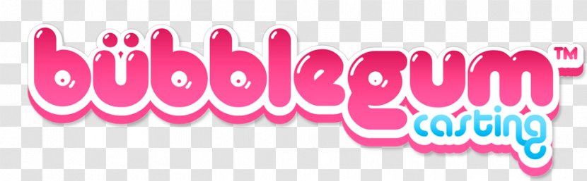 Lollipop Chewing Gum Bubble Bubblicious Font - Magenta Transparent PNG