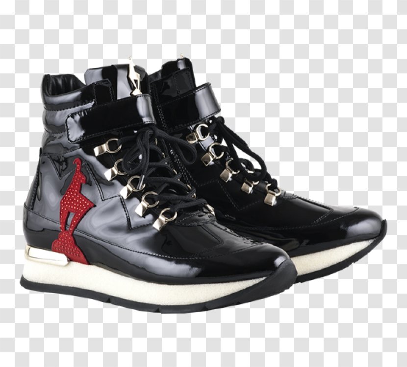 Sneakers Fashion Boot Shoe - Black Transparent PNG