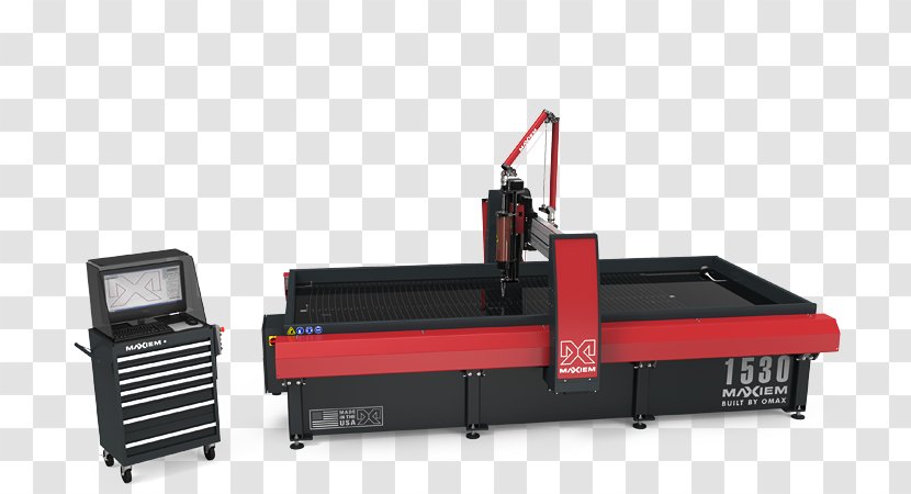 Machine Tool Water Jet Cutter Omax Corporation Cutting - Laser Transparent PNG