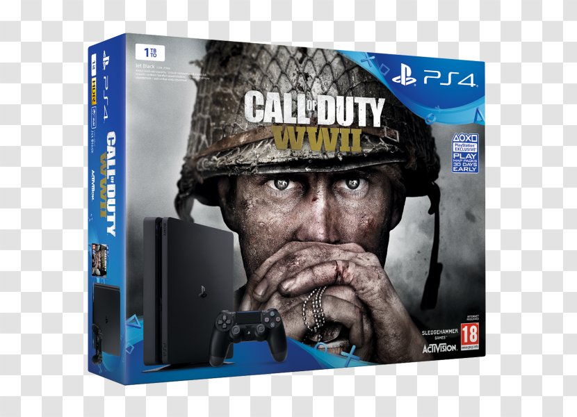 Call Of Duty: WWII FIFA 18 Sony PlayStation 4 Slim That's You! Video Game Consoles - Brand - Duty Transparent PNG
