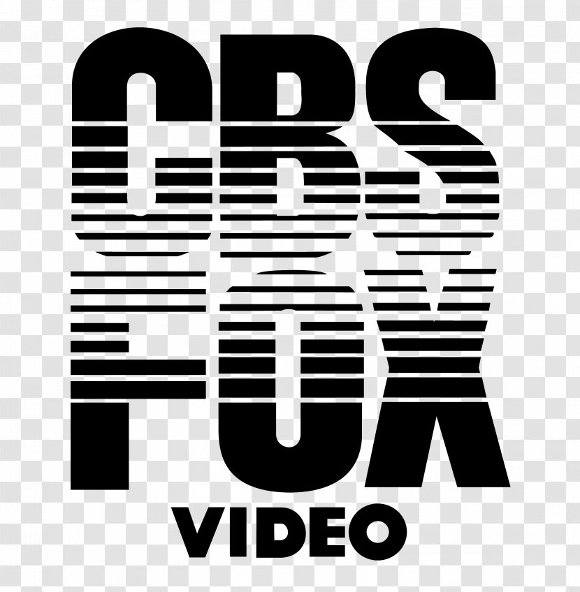 CBS/Fox Video VHS 20th Century Fox Home Entertainment CBS - Black And White - Tv Station Logo Transparent PNG