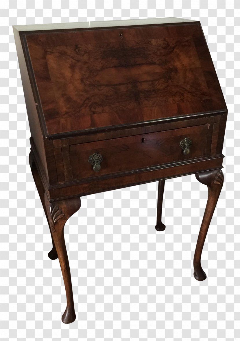 Table Queen Anne Style Furniture Secretary Desk Transparent PNG