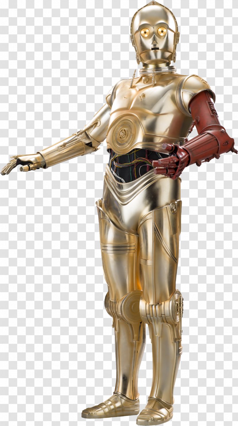 C-3PO R2-D2 Stormtrooper Star Wars Droid - Figurine - C Transparent PNG