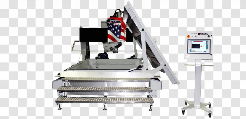 Water Jet Cutter Machine Sink Manufacturing Metal Fabrication - Computer Numerical Control - Saw Transparent PNG