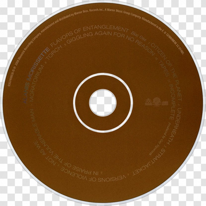 Compact Disc - Brown - Design Transparent PNG
