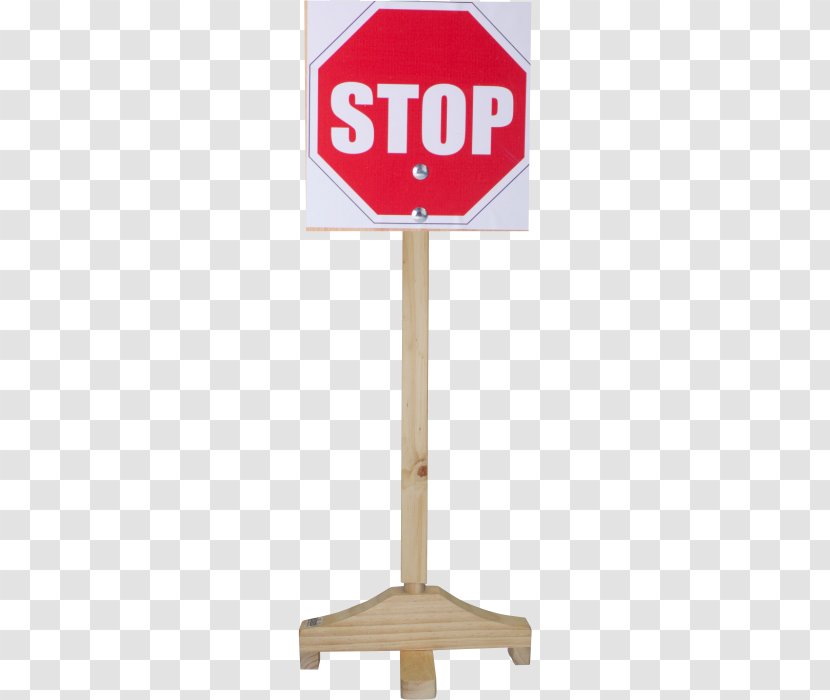 Stop Sign Traffic Road Signs In Singapore The Highway Code - Information - Wooden Pole Transparent PNG