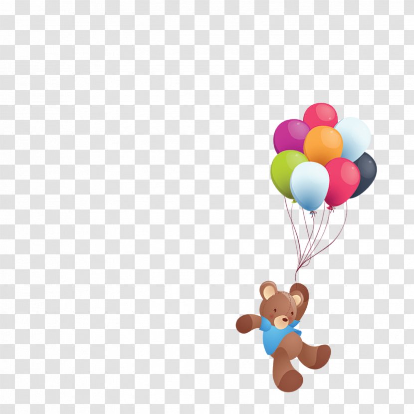 Balloon Clip Art - Tree - Bear Transparent PNG