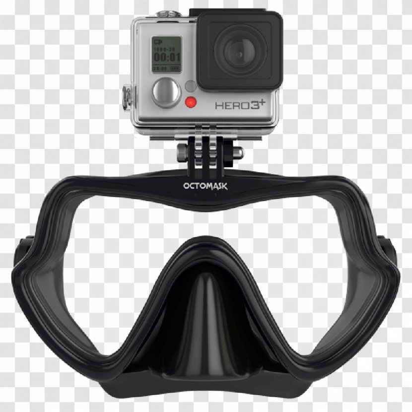 GoPro Hero2 Diving & Snorkeling Masks Scuba - Hardware Transparent PNG