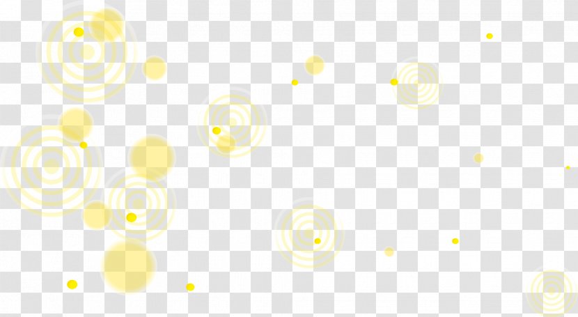 Petal Pattern - Sky - Yellow Circle Dot Material Transparent PNG