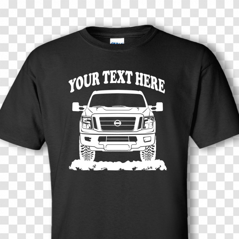 T-shirt Pickup Truck Chevrolet Ford Bronco - Black Transparent PNG