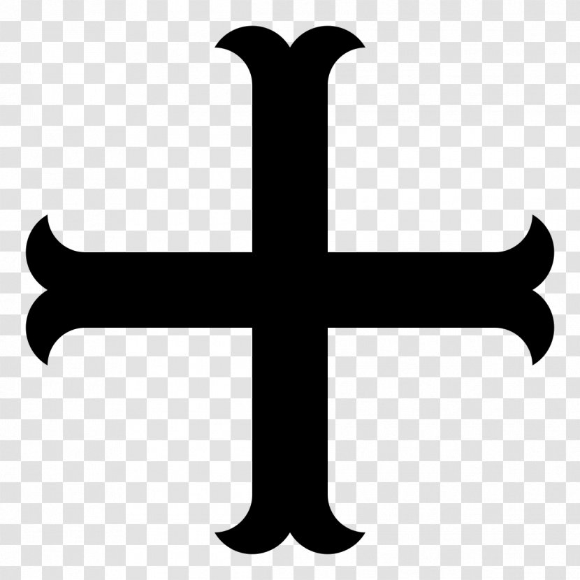 Christian Cross Heraldry Moline - Variants Transparent PNG
